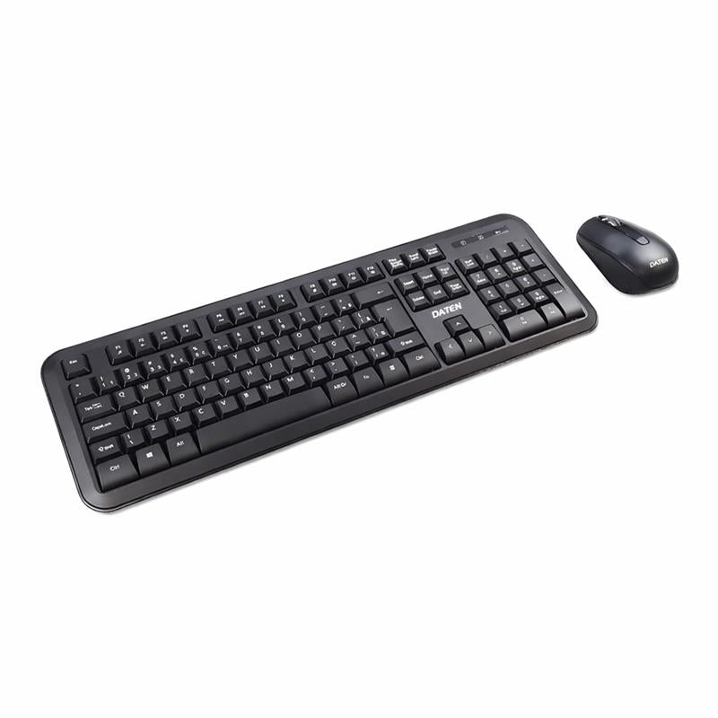 KIT TECLADO E MOUSE WIRELESS DATEN DKW02/DMW02