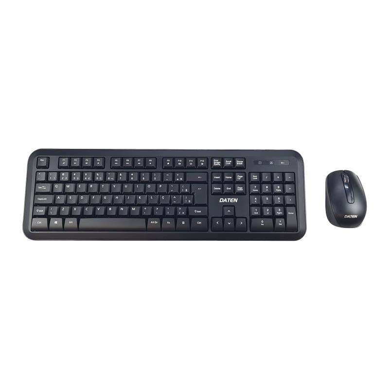 KIT TECLADO E MOUSE WIRELESS DATEN DKW02/DMW02