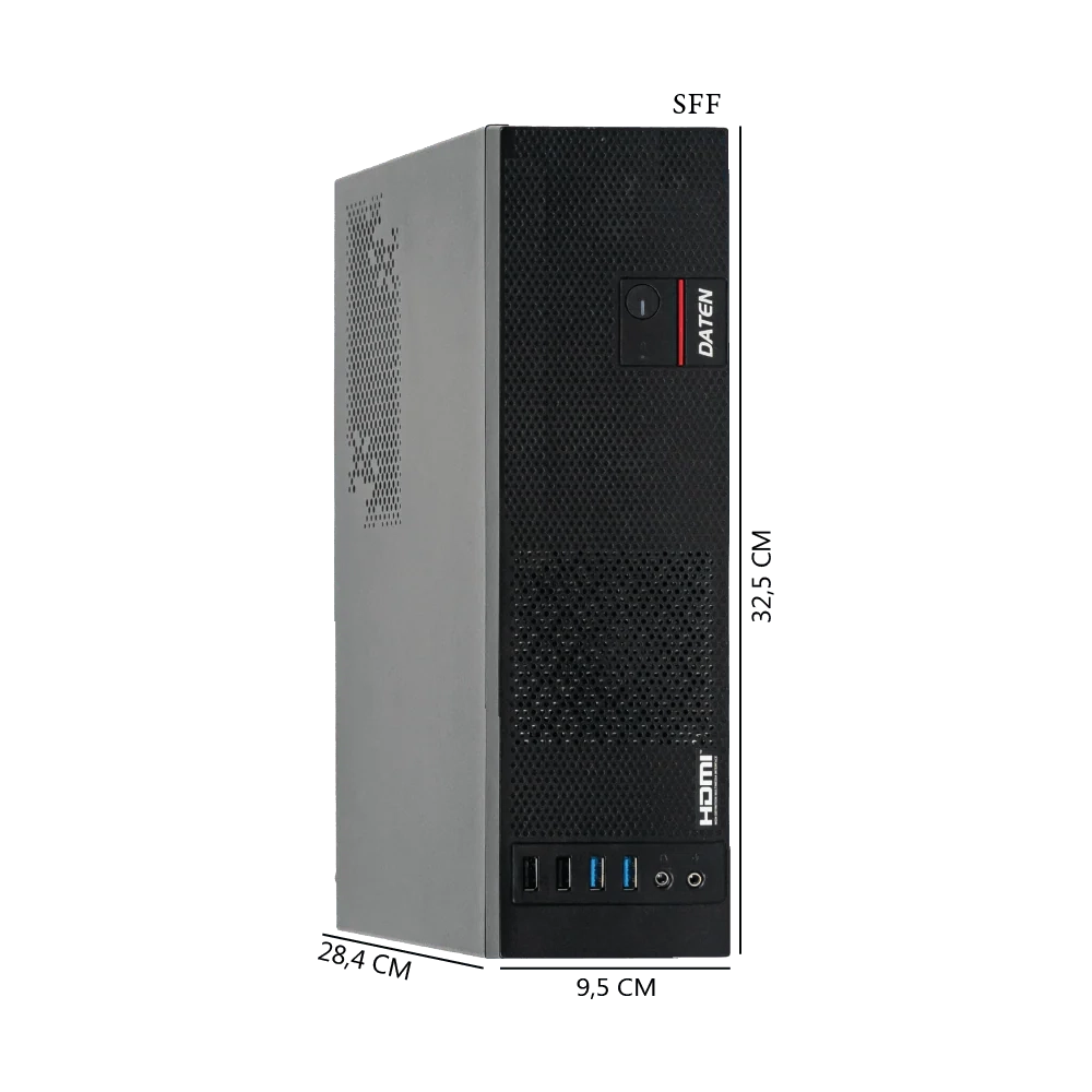 Desktop PDV Daten DC5A-S AMD Ryzen 3 PRO 4350G, 8GB, SSD 128GB