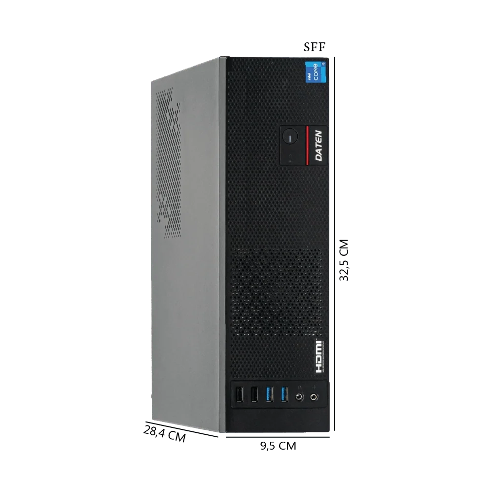Desktop Daten DC6D-S Intel Core i3 12100T, 8GB, SSD 256GB