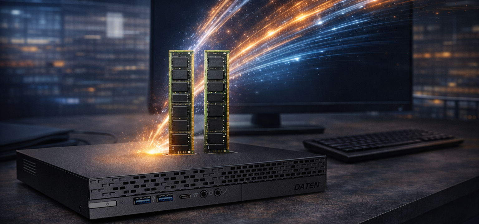MiniPC DATEN DC4D-U INTEL i3 10100T MEM 8GB SSD 256GB