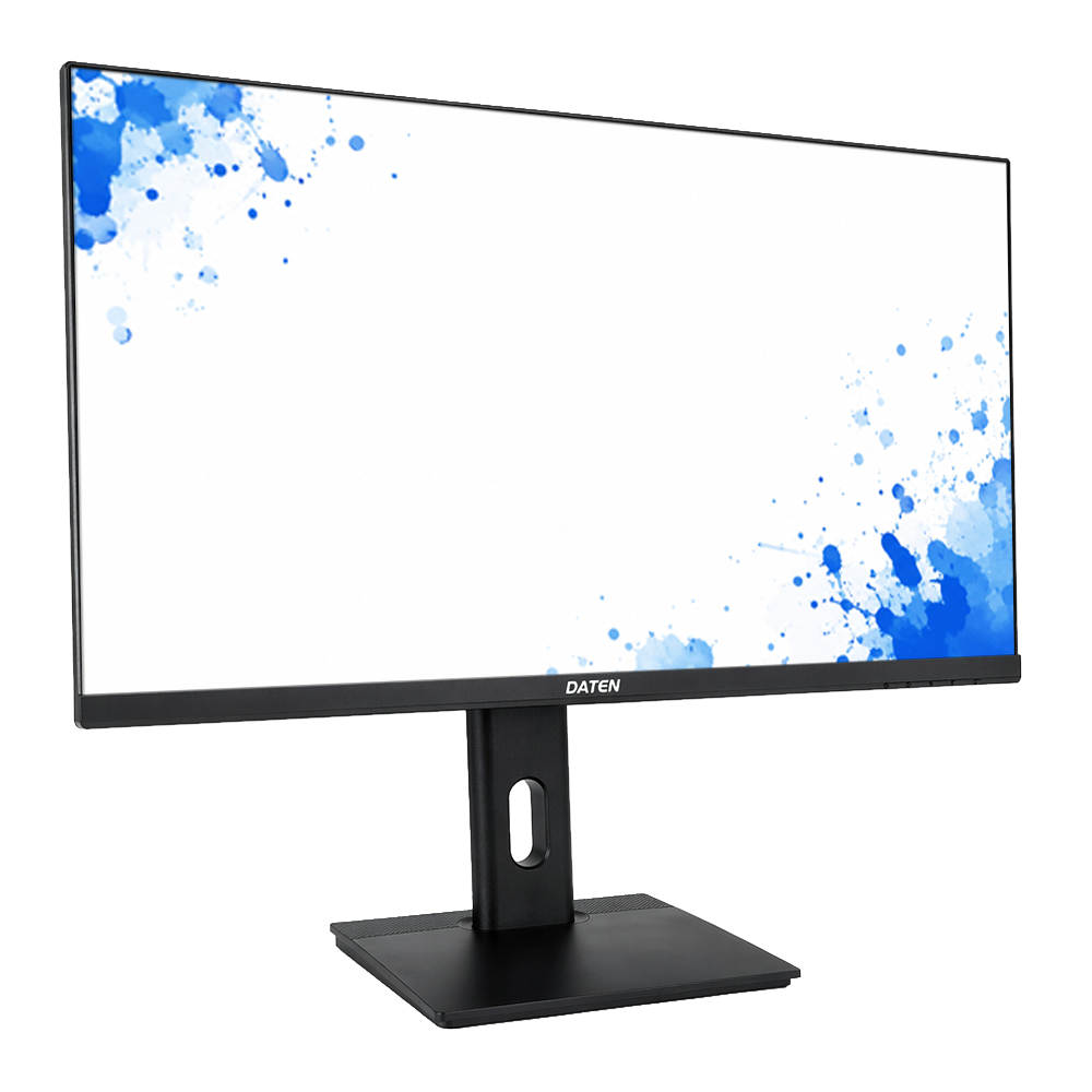 Monitor DM270 ajuste de altura frente diagonal